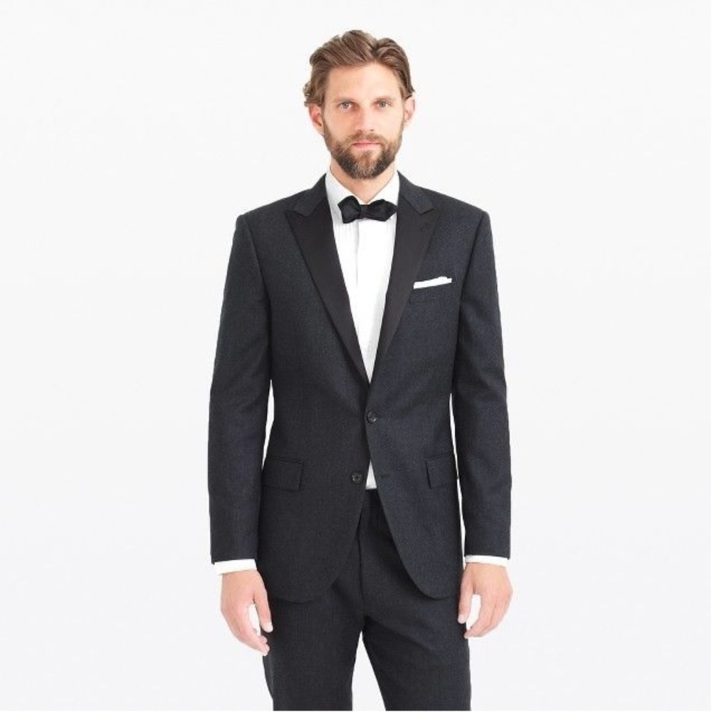 J.Crew Ludlow Tuxedo in Italian wool flannel